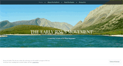 Desktop Screenshot of earlyjesusmovement.com