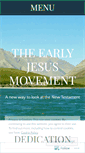 Mobile Screenshot of earlyjesusmovement.com